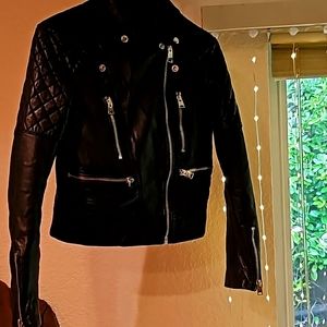 All Saints  barely worn leather jacket